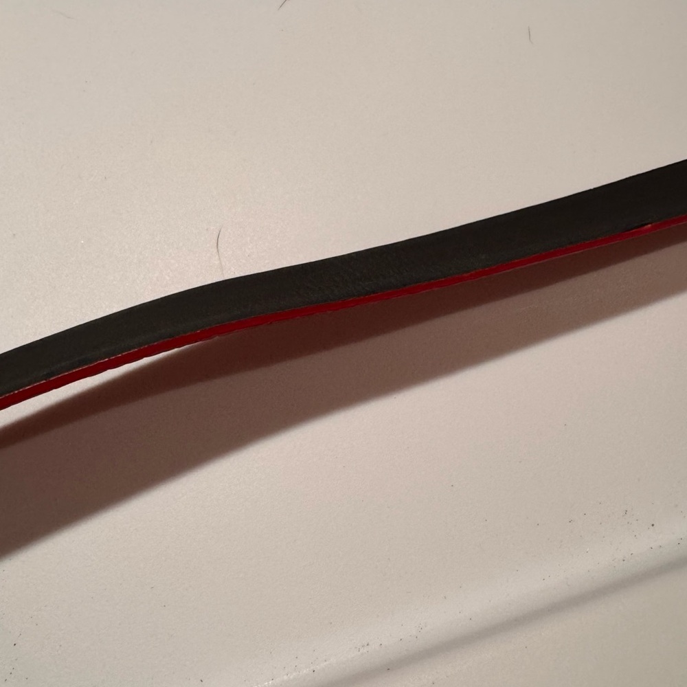 Sandro 100% Calf Skin Belt, Red, Made in Italy, Size T3 (large) - Picture 14 of 14